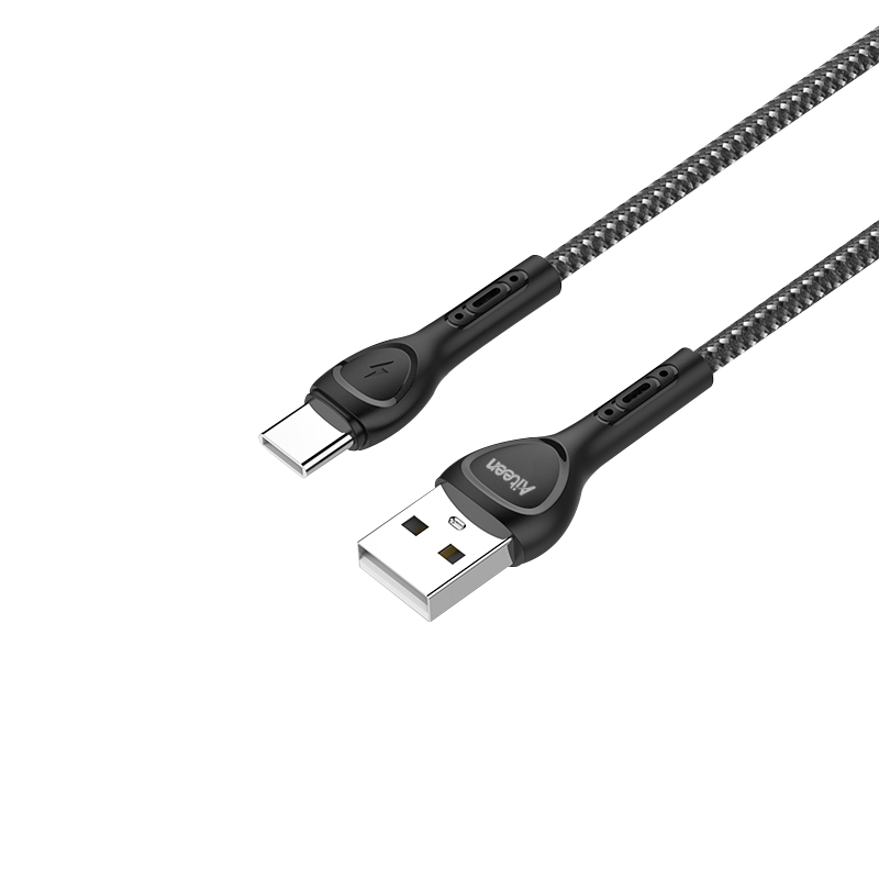 A09-CG Type-C Cable 1m  Fast Charging Grey Color